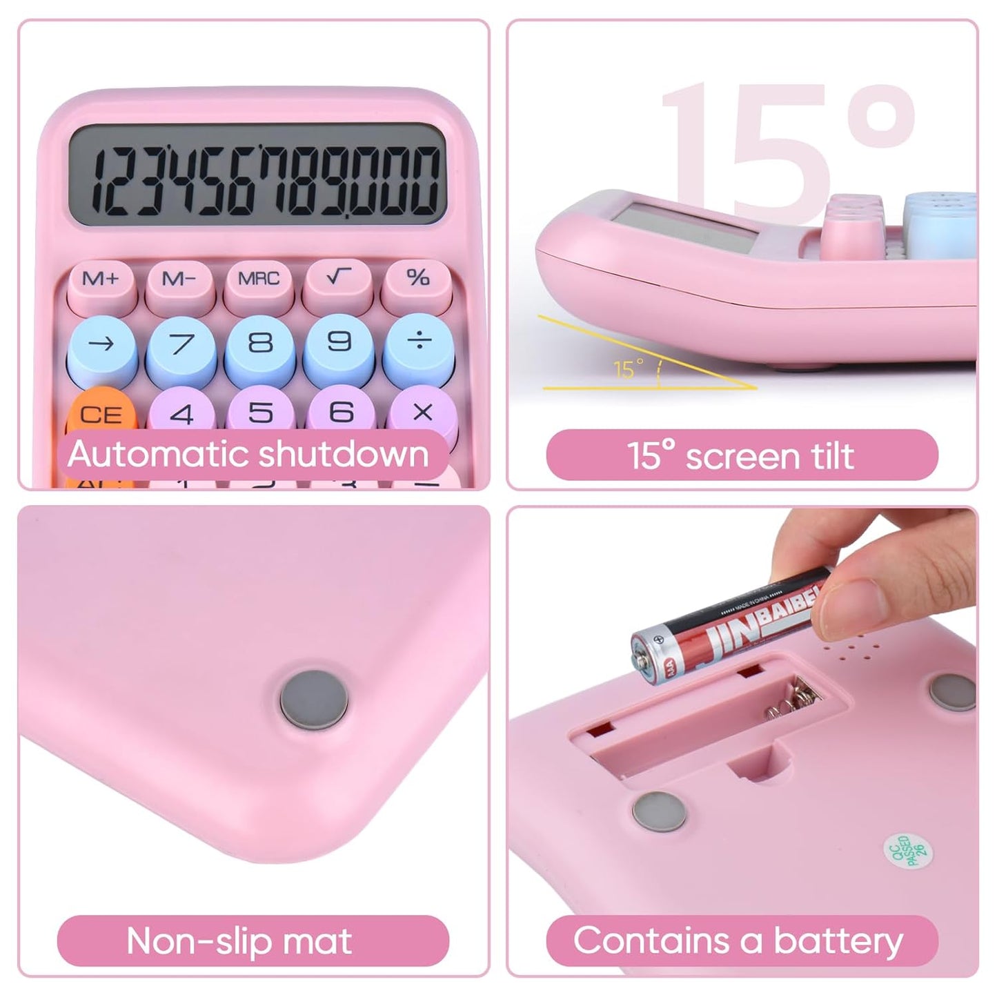 Mechanical Push Button Calculator