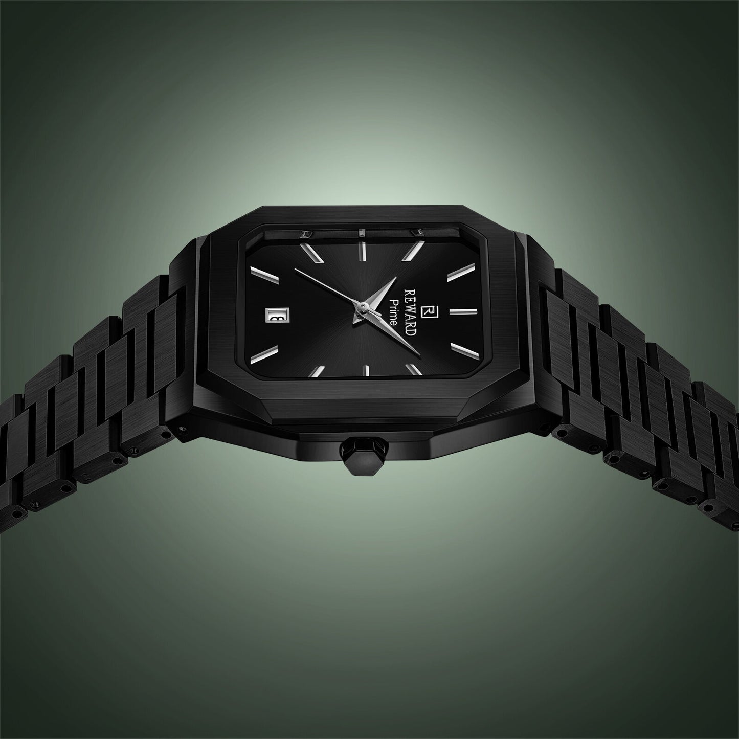 Reward Prime Men's Analog Quartz Watch – Black