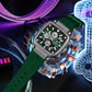 Reward VIP Analog Green Square Dial Men's Watch