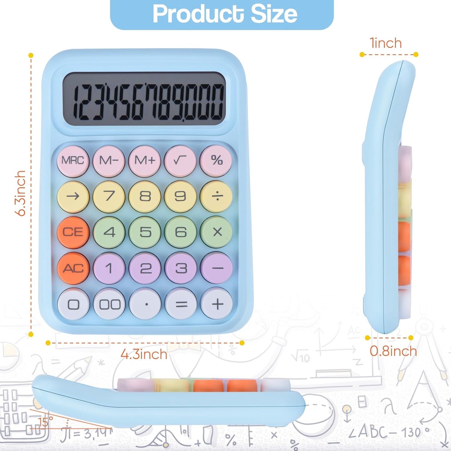 Mechanical Push Button Calculator