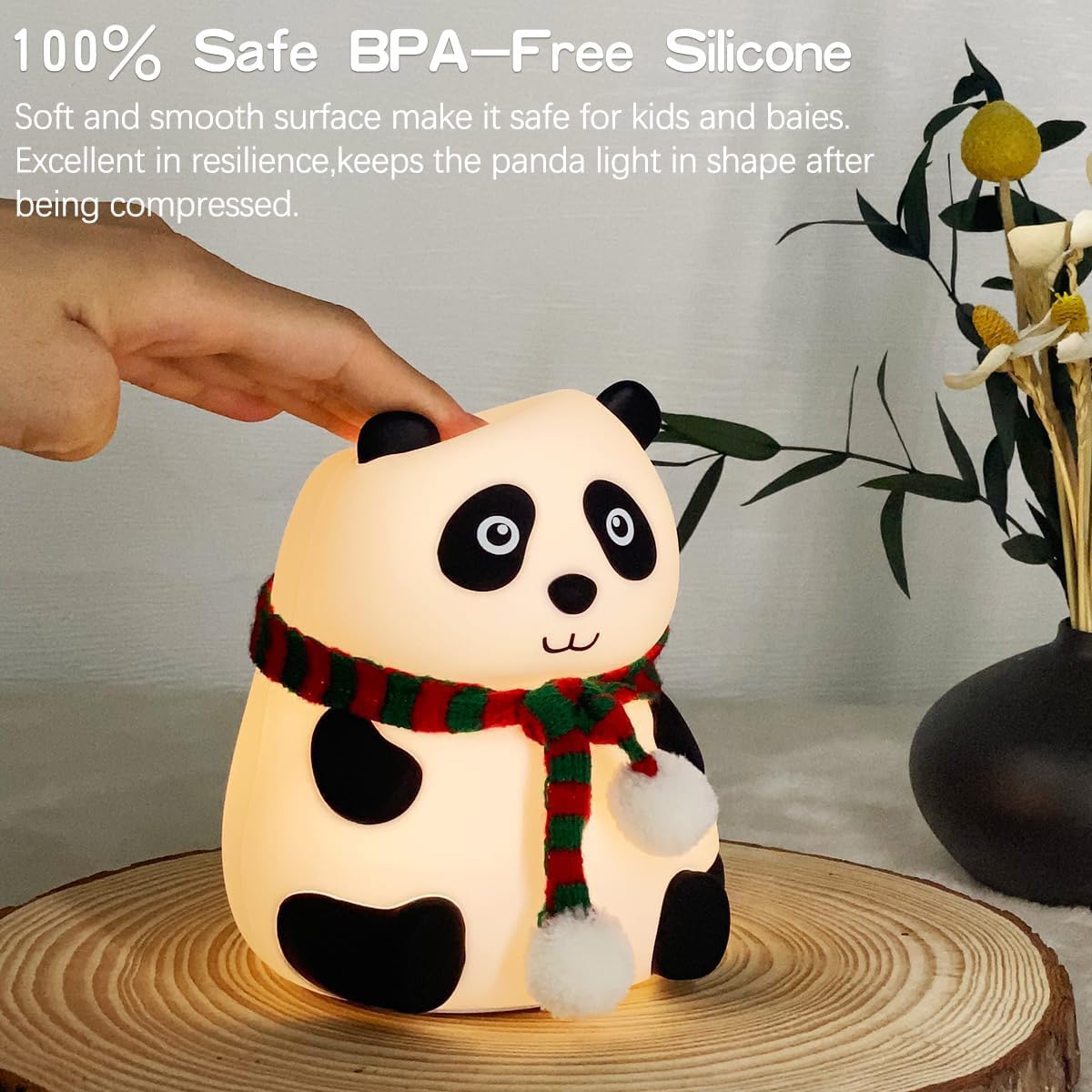 Panda Silicone Night Lamp