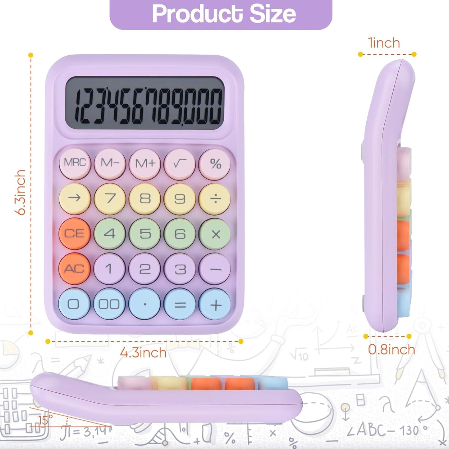 Mechanical Push Button Calculator