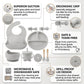 9Pcs Silicone Baby Feeding Set