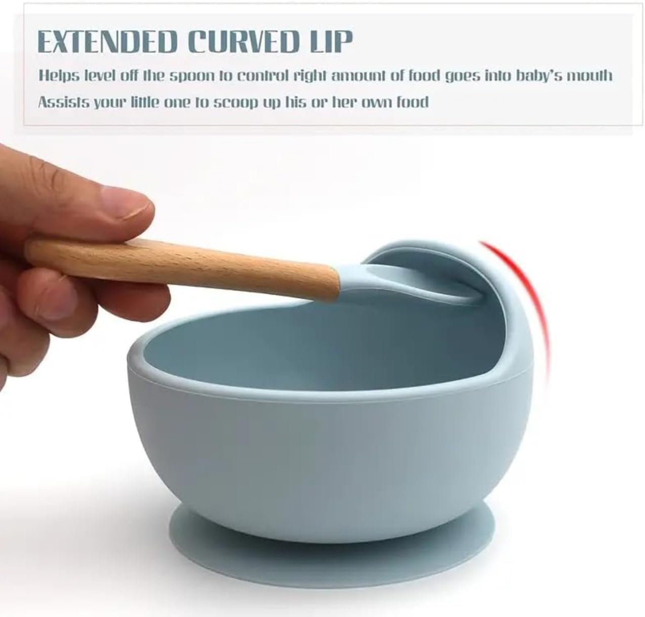 Silicone Baby Bowl & Spoon Set