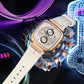 Reward VIP Analog White Square Dial Men's Watch