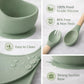 6Pcs Silicone Baby Feeding Set
