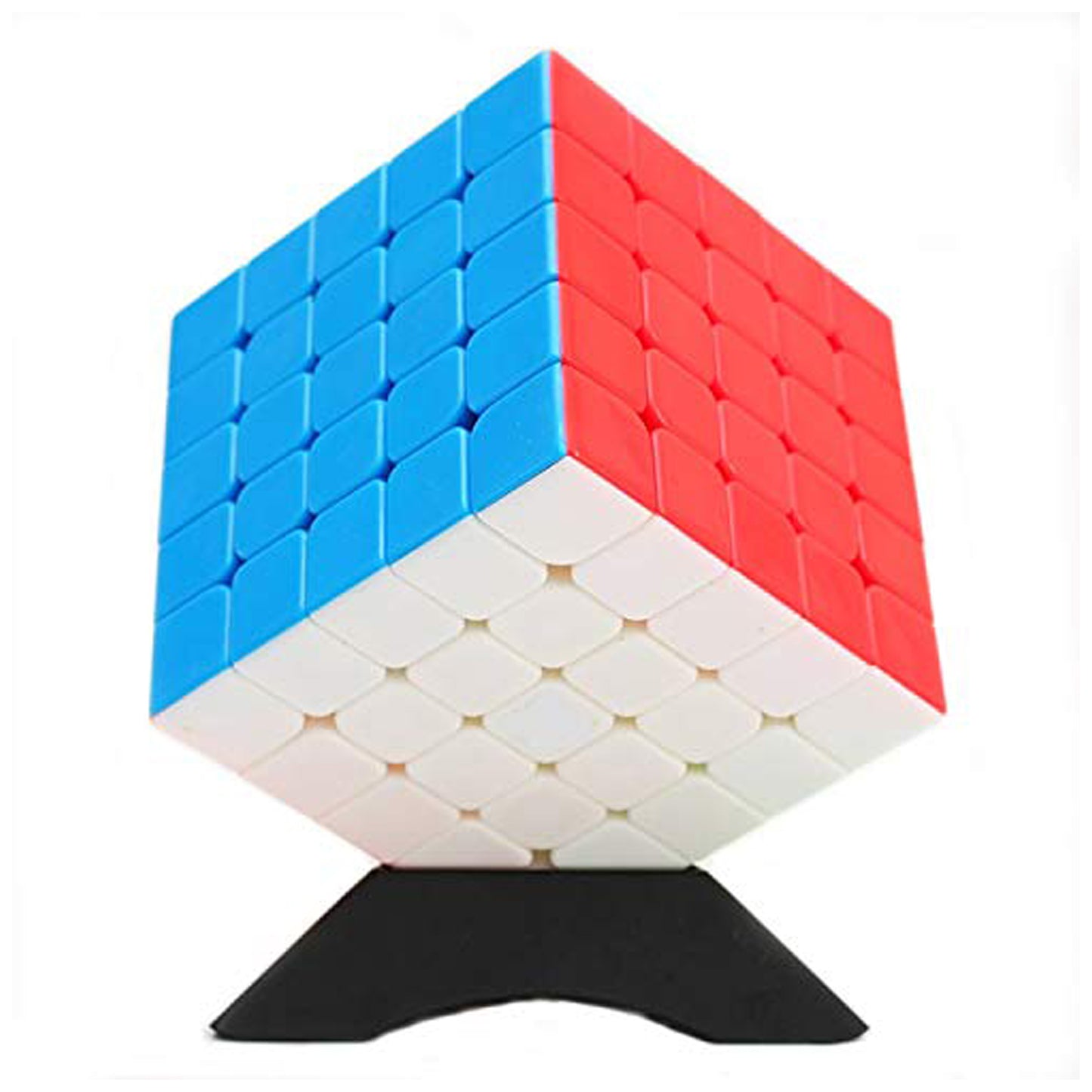 5X5X5 High Speed Sticker Less Speed Cube