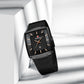 Reward Men's Rectangular Mesh Quartz Watch Black