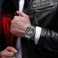 Reward VIP Analog Green Square Dial Men's Watch