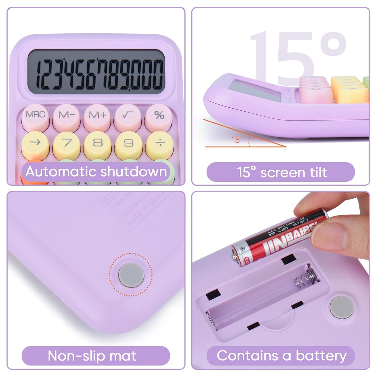 Mechanical Push Button Calculator