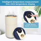 460ml Coffee Travel Mug With Temperature Display (White Blue)