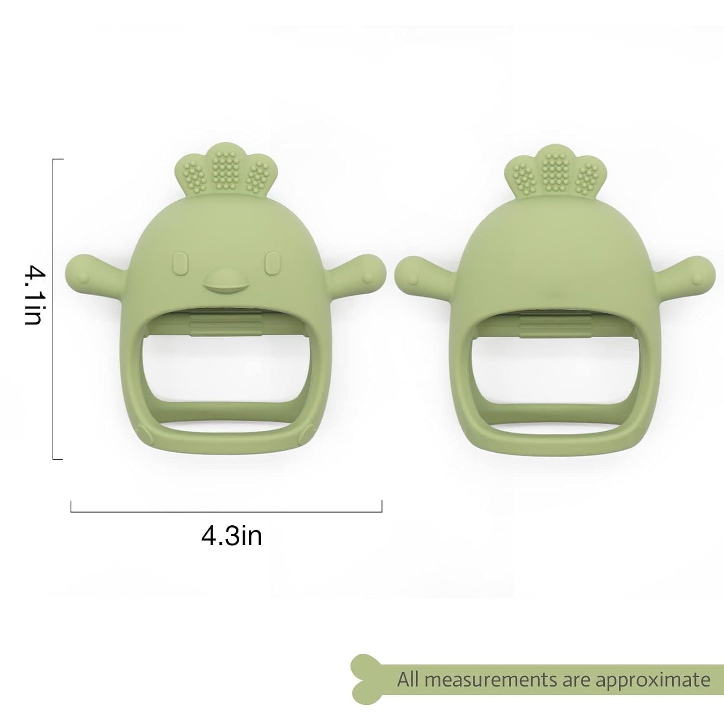 Baby Teether – BPA Free Silicone Chew Toy
