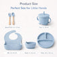 6Pcs Silicone Baby Feeding Set