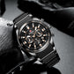 Reward VIP Luxury Chronograph Men’s Quartz Watch – Black Dial Edition