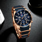 Reward VIP Luxury Chronograph Men’s Quartz Watch – Blue Dial Edition