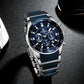 Reward VIP Luxury Chronograph Men’s Quartz Watch – Blue Dial Edition