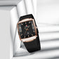 Reward Ultra Slim Black & Rose Gold Mesh Strap Analog Men's  Watch