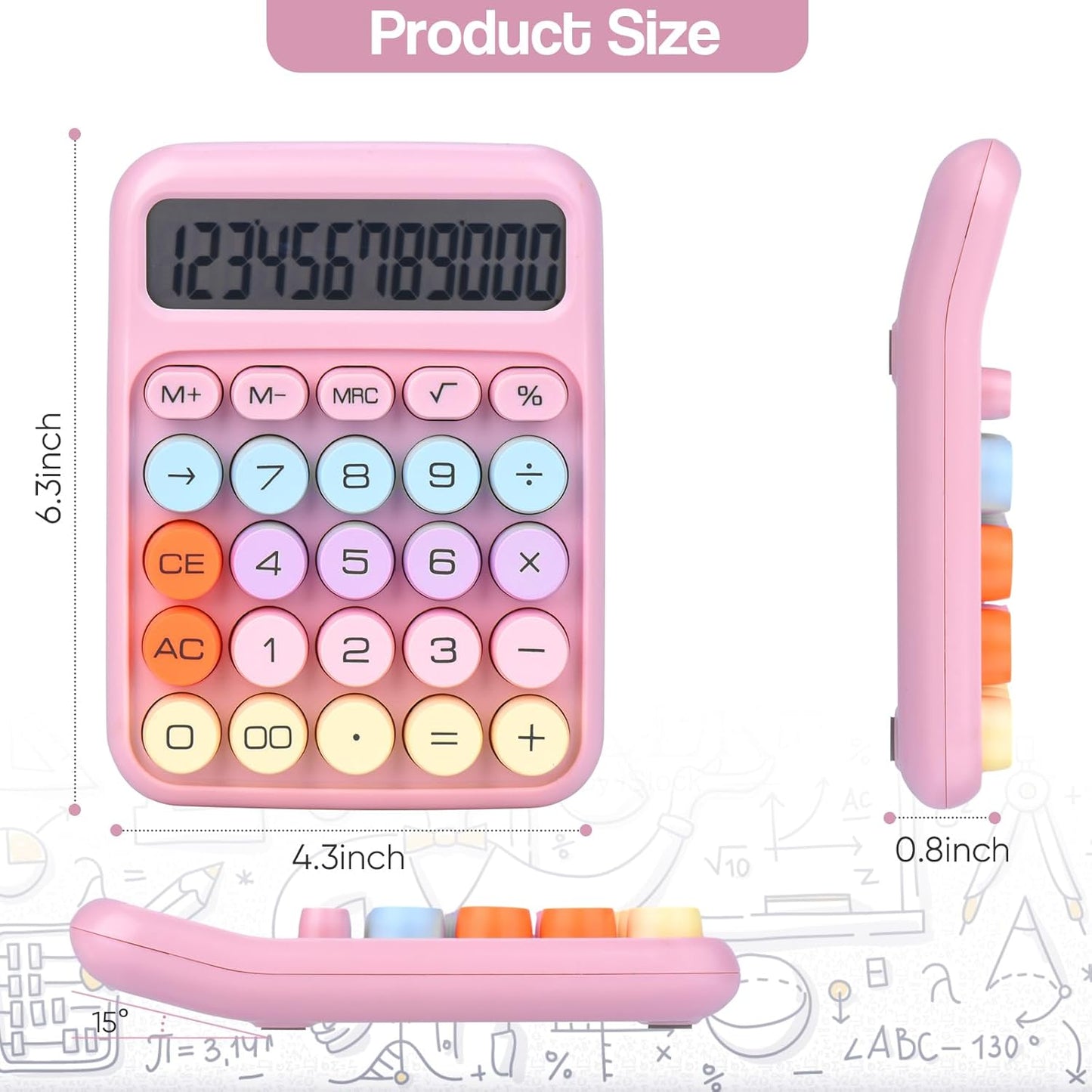 Mechanical Push Button Calculator