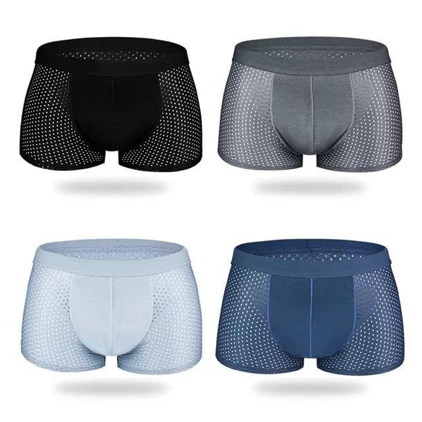 Men's Breathable Modal Mesh Underwear Trunks