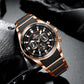 Reward VIP Luxury Chronograph Men’s Quartz Watch – Black Dial Edition
