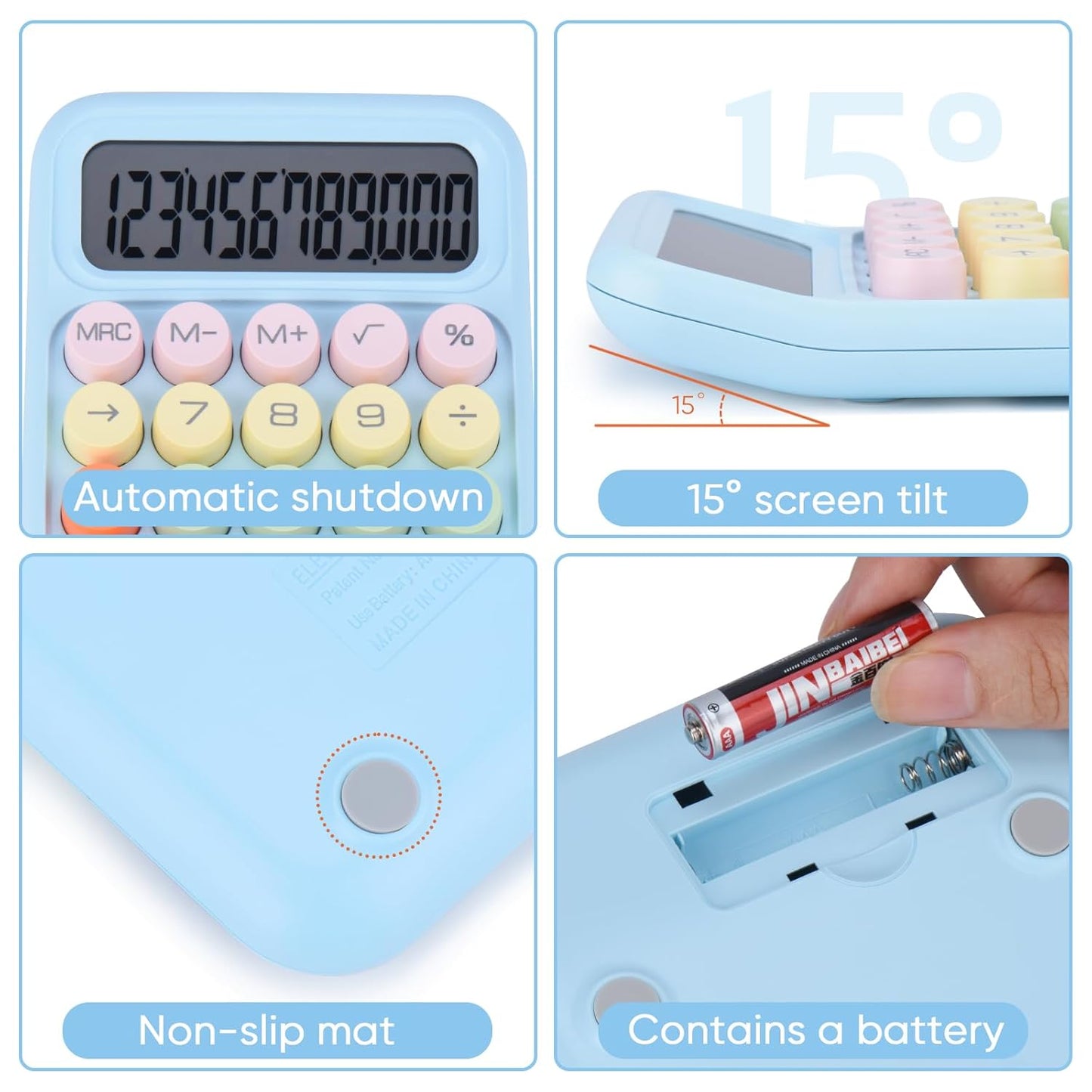 Mechanical Push Button Calculator