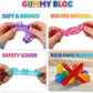 Gummy Squishy Blocks Set For Kids (40Pcs)