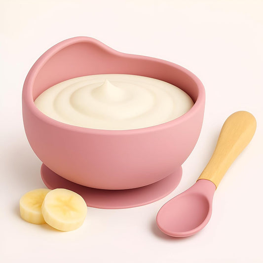 Silicone Baby Bowl & Spoon Set