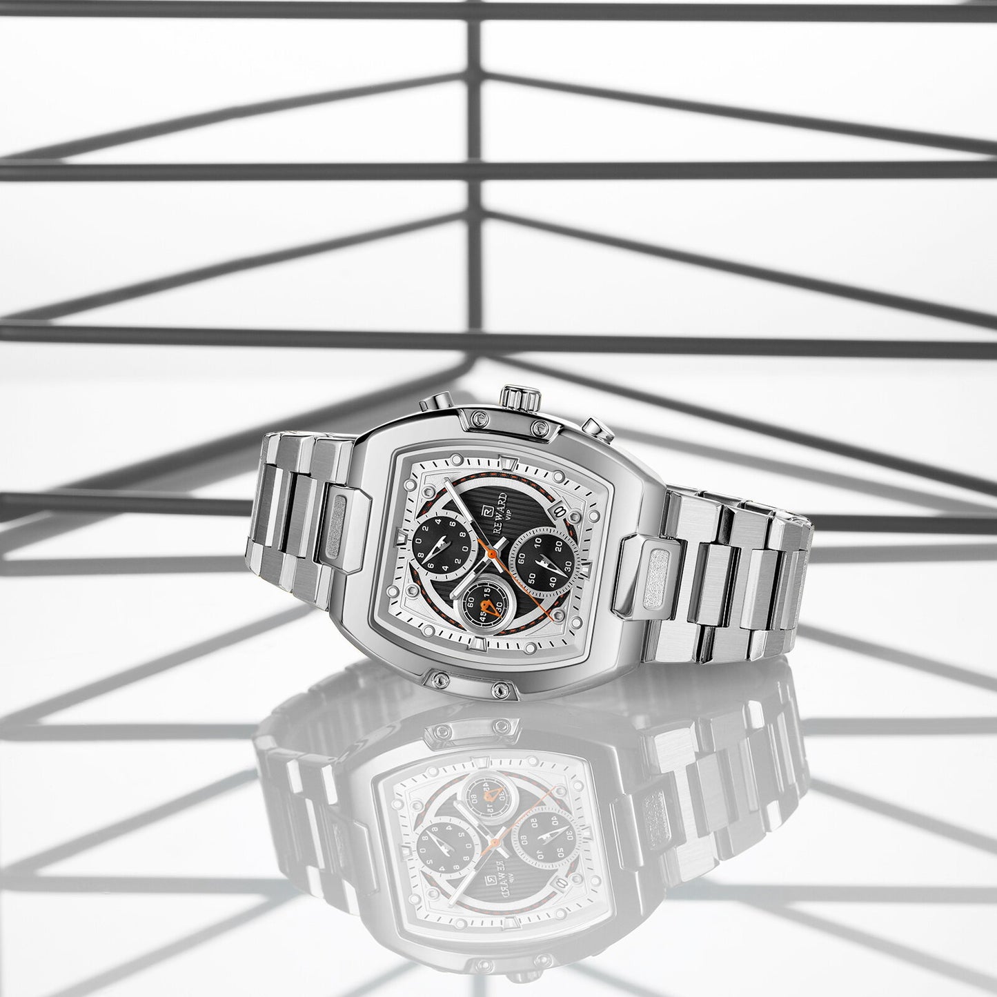 Reward Men's Business Quartz Watch – Silver