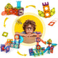 Magnetic Tiles Building Blocks with LED Lights (75Pcs)