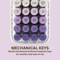 Purple Transparent LED Calculator