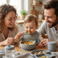 Cat Design Silicone Baby Feeding Set