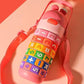 Math Learning Puzzle Water Bottle 500ml