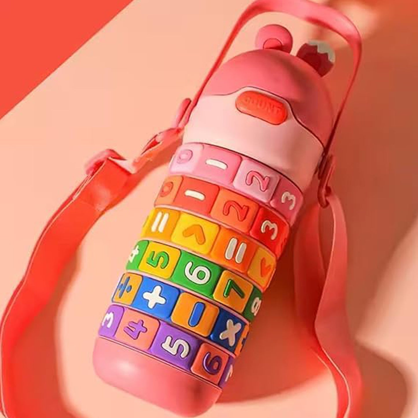 Math Learning Puzzle Water Bottle 500ml