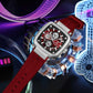Reward VIP Analog Red Square Dial Men's Watch