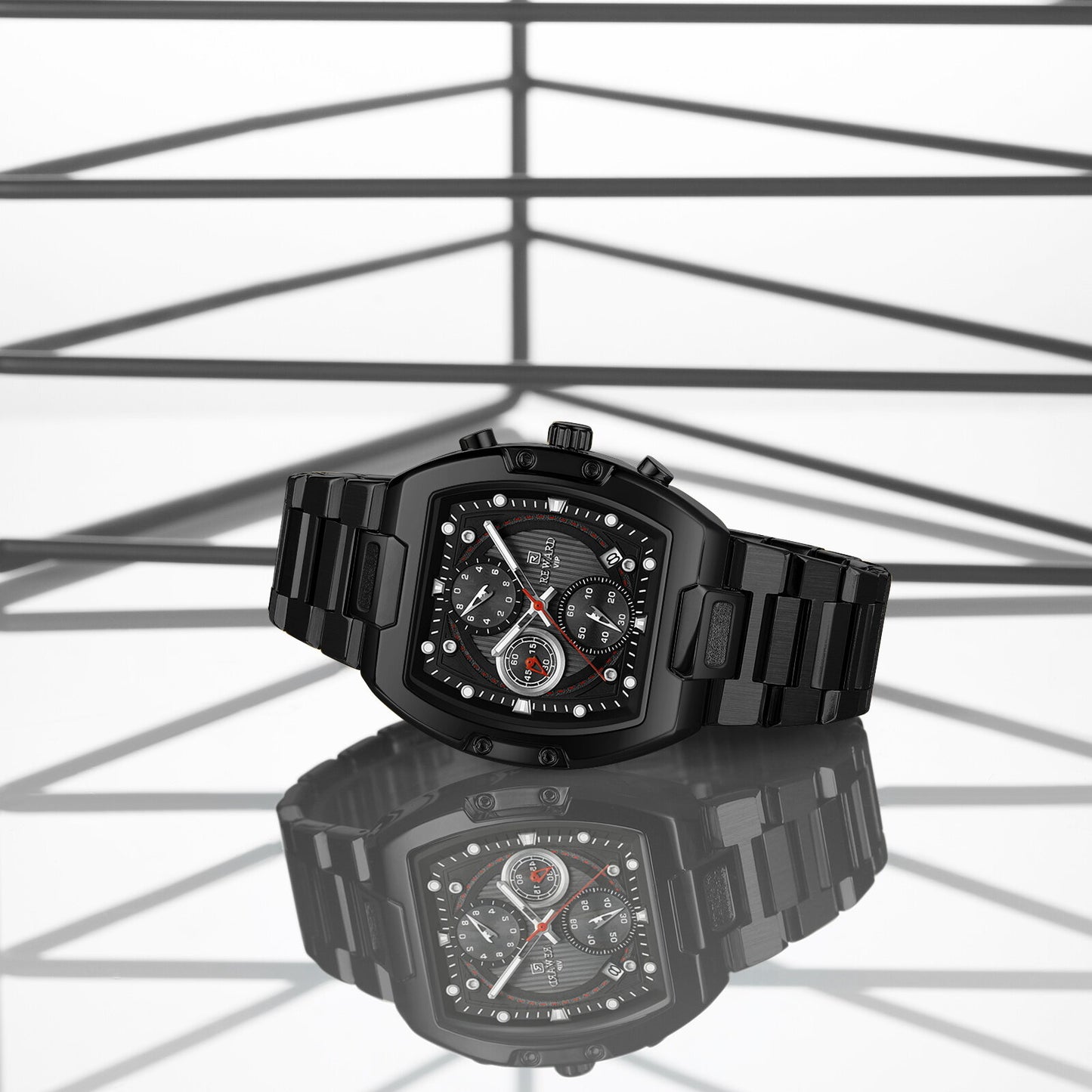 Reward Men's Business Quartz Watch – Black