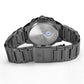 Men's Chronograph Quartz Watch – Gunmetal & Black Edition