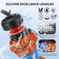 Basketball Design Foldable Water Bottle