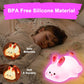 Cute Littale Rabbit Silicone Night Lamp