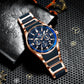 Reward VIP Luxury Chronograph Men’s Quartz Watch – Blue Dial Edition