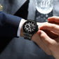 Reward Premium Men's Sport Chronograph Watch (Black Dail)
