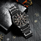 Reward VIP Luxury Chronograph Men’s Quartz Watch – Black Dial Edition