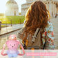 Kawaii Bear Straw Water Bottle