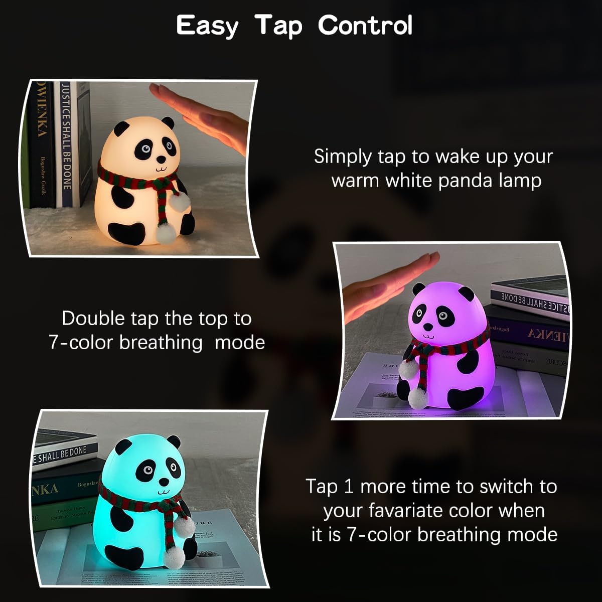 Panda Silicone Night Lamp