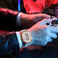 Reward VIP Analog White Square Dial Men's Watch