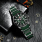 Reward VIP Luxury Chronograph Men’s Quartz Watch – Green Dial Edition