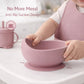 6Pcs Silicone Baby Feeding Set