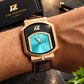 Ultra-Slim Men’s Luxury Watch Aqua Rose-Gold
