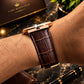 Ultra-Slim Men’s Luxury Watch Aqua Rose-Gold
