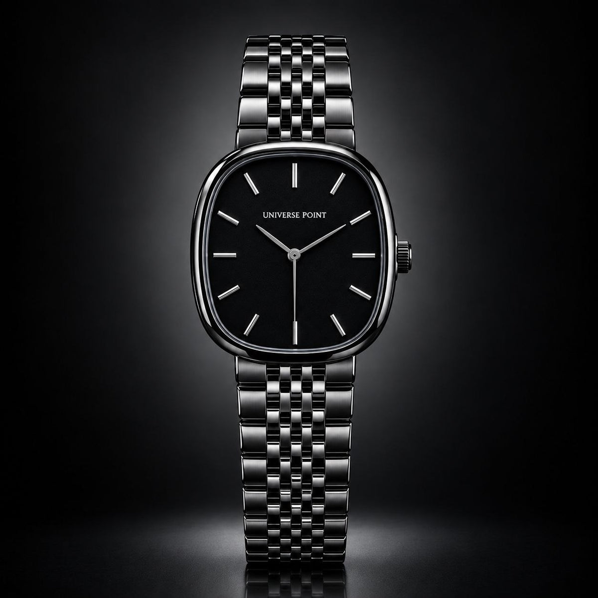 Universe Point Tank Round Watch