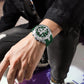 Reward VIP Chronograph Men’s Quartz Watch – Green Dial Edition